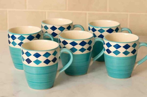 handmade ceramic coffee mug set